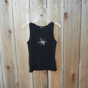 Black Widow  Tank Top Size L